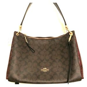 Coach Bag Signature Snake MX Mia